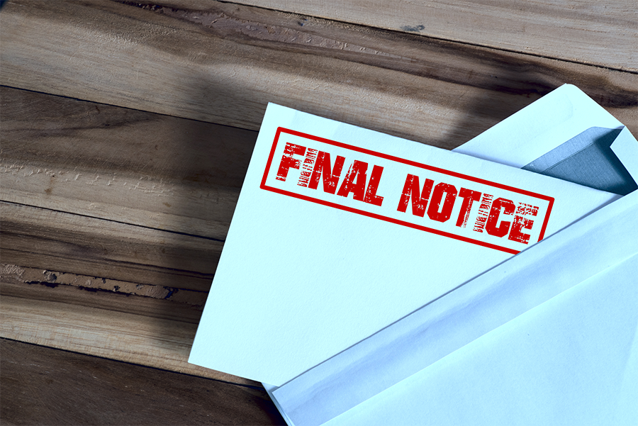 The unpaid citation will remain in collections for 90 days. If the invoice remains unpaid additional toll enforcement mechanisms commence.